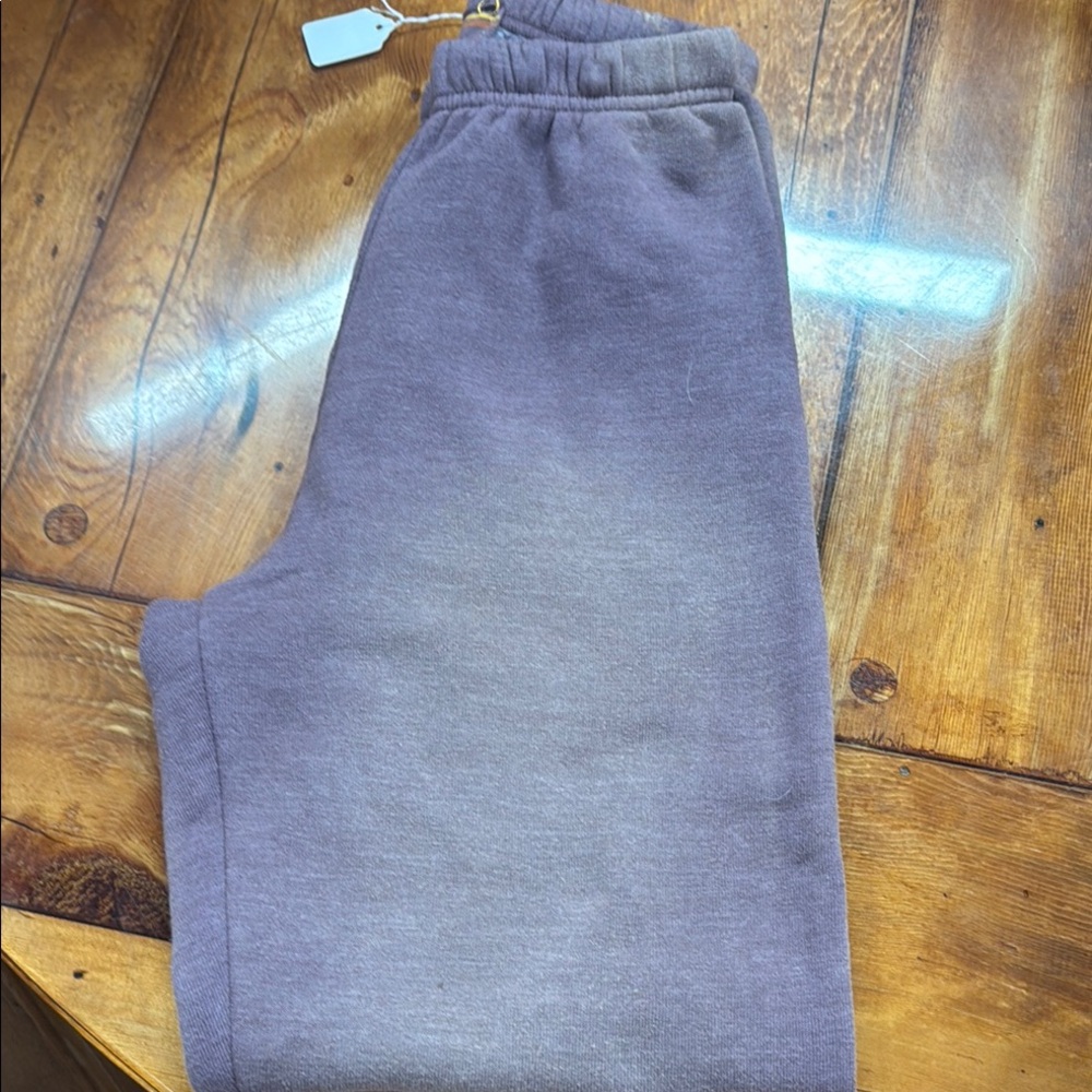 Aviator Nation Brown Sweatpants NWT Faded Mocha